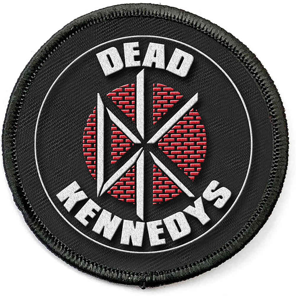Dead Kennedys - Circle Logo Patch - Zwart
